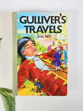 Vintage 1970s Gulliver’s Travels Hardcover | Classic Jonathan Swift Nove